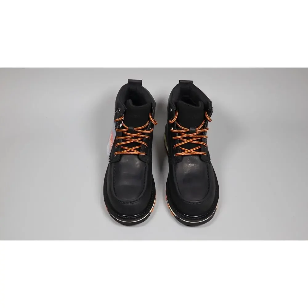 NINGO Steel Toe Work Boots for Men Boots Men's Safety Toe Work Shoes Size 10.5